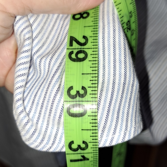 Brooks Brothers Shirt Mens Large 16.5 Button Up Striped Long Sleeve 100% Supima - Picture 8 of 8